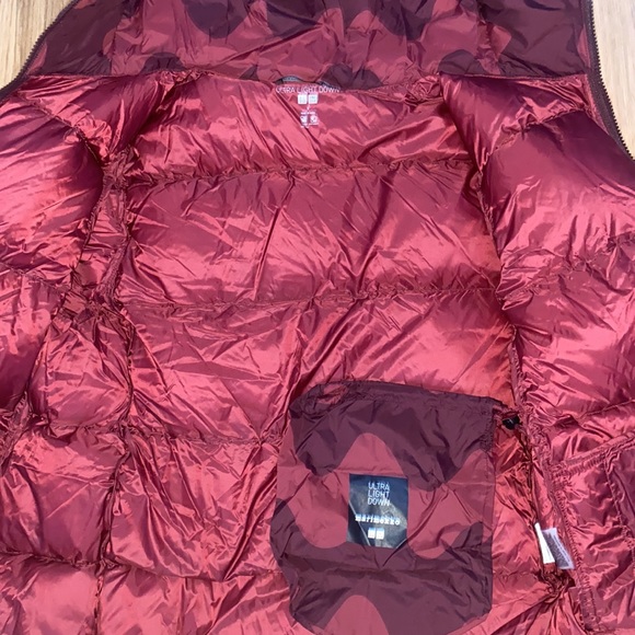 UNIQLO/MARIMEKKO WOMENS ULTRA LIGHT DOWN COCOON PARKA - Picture 4 of 5